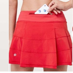 Lululemon Pace Rival Mid Rise Skirt
